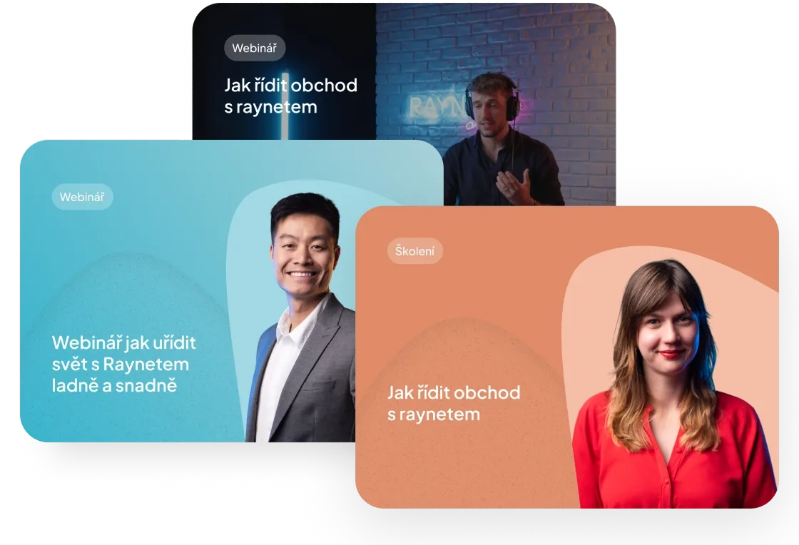 Webináře a školení Raynet CRM zaměřené na řízení obchodu a práci v CRM syst