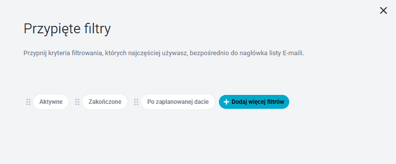 Filtrowanie przypomnień w Raynet CRM.