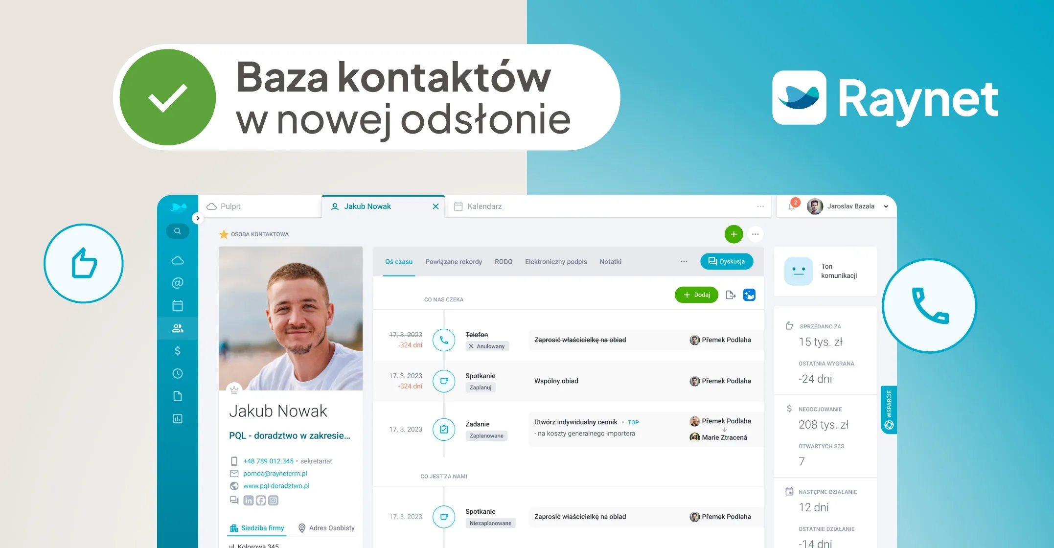 Nowa era Bazy kontaktów: Własny interfejs i inteligentna ocena leadów