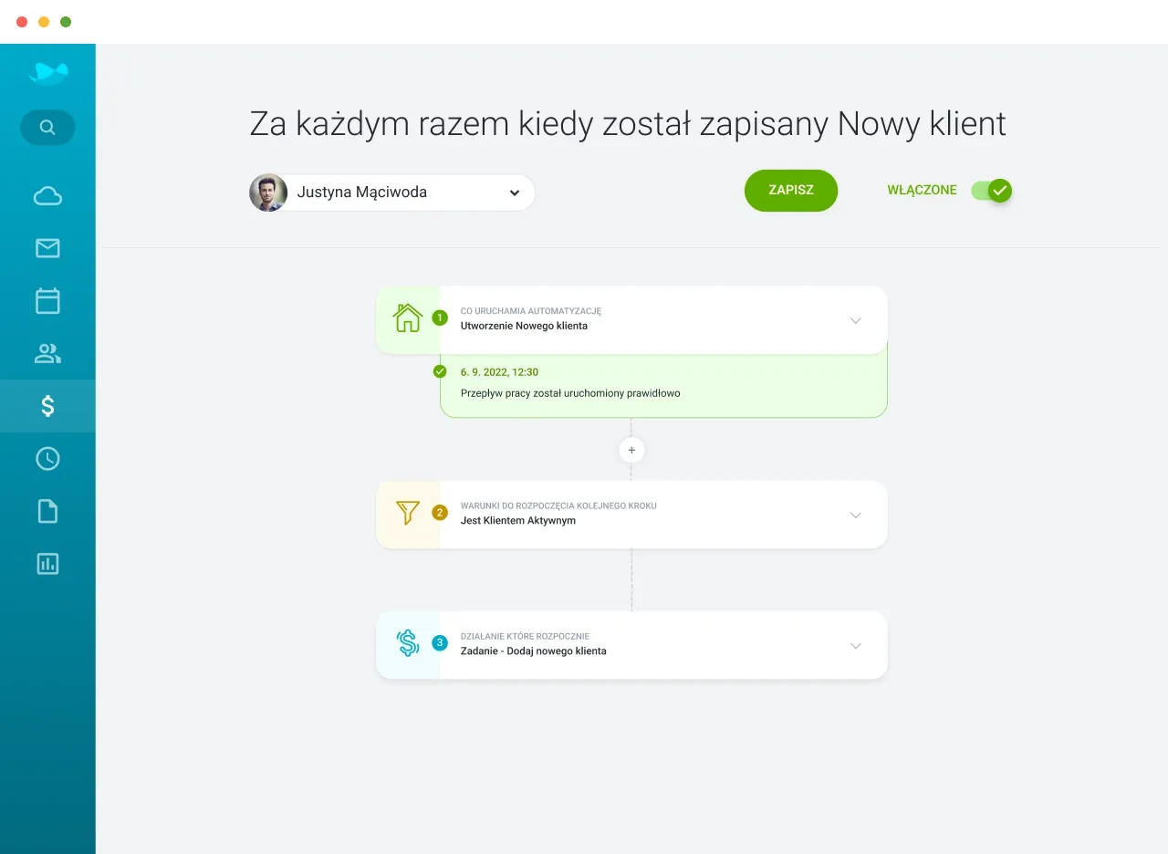 Automatyzacja CRM – konfiguracja workflow