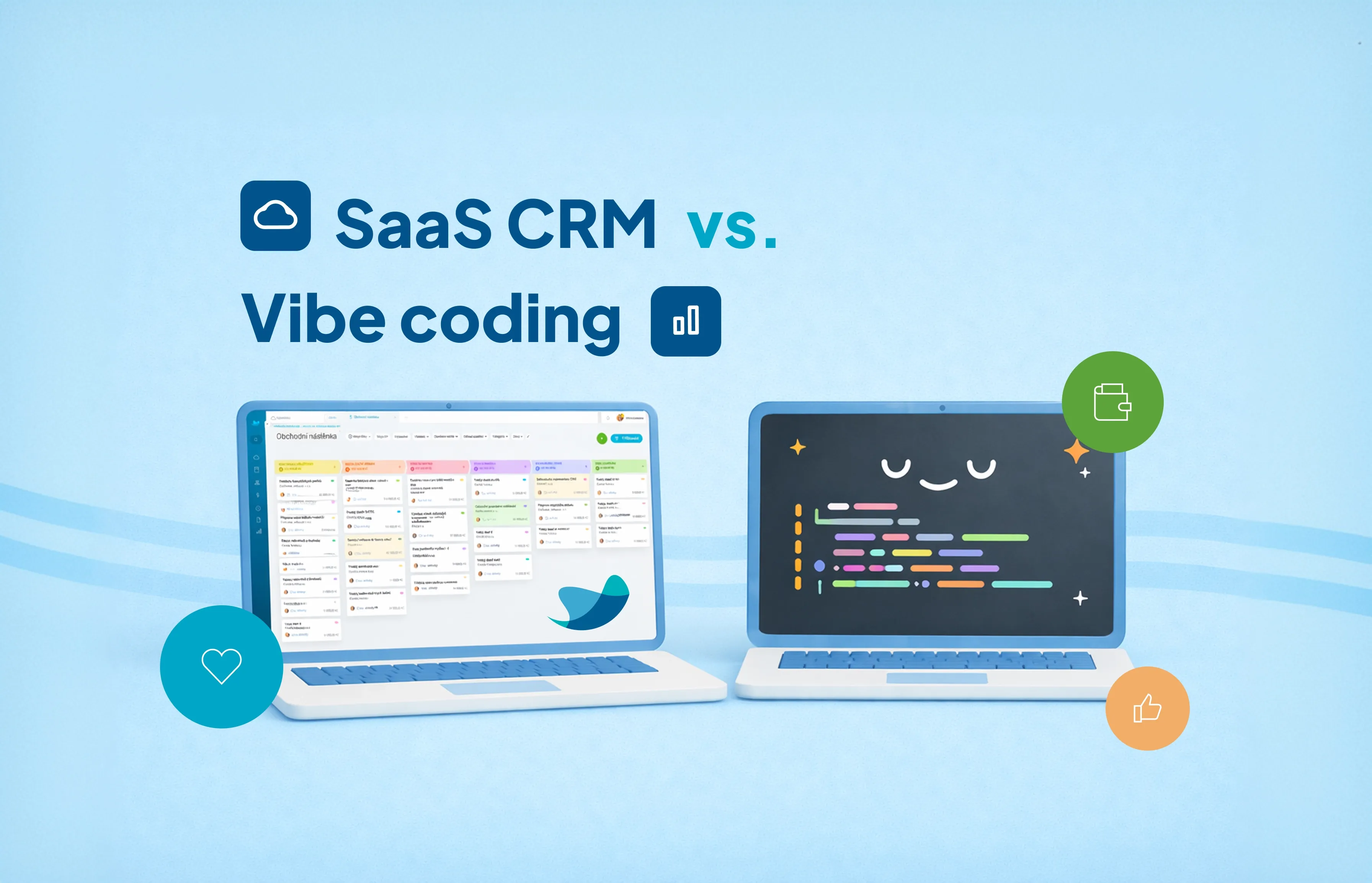 Vibe coding CRM v roce 2026: dobrý nápad, nebo drahý omyl?