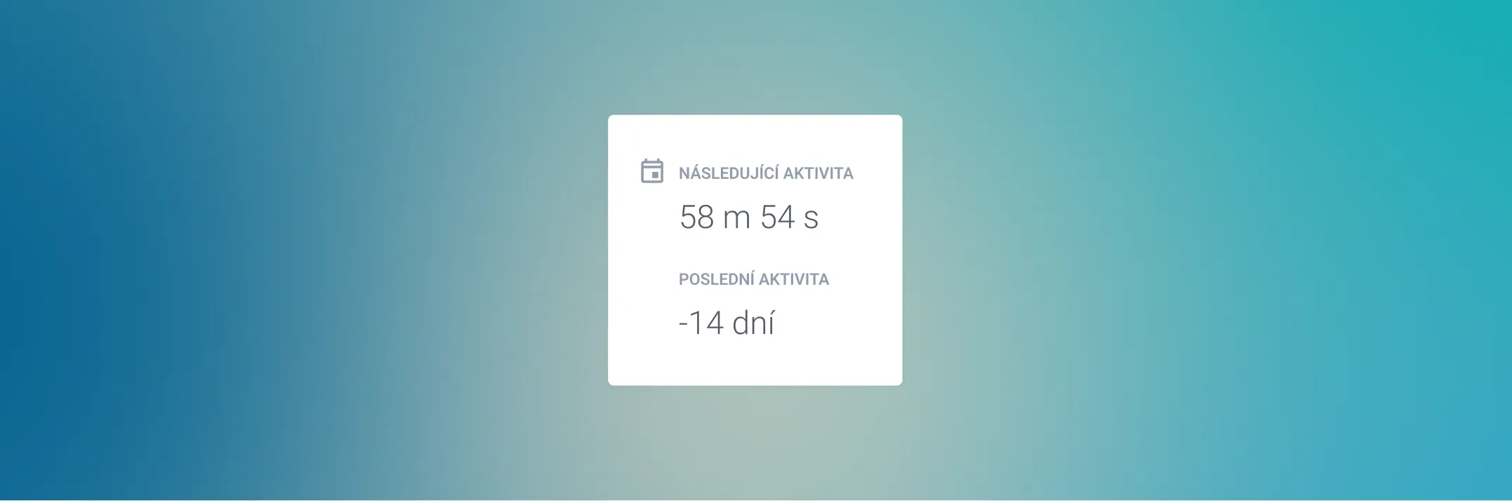 Odpočet aktivity