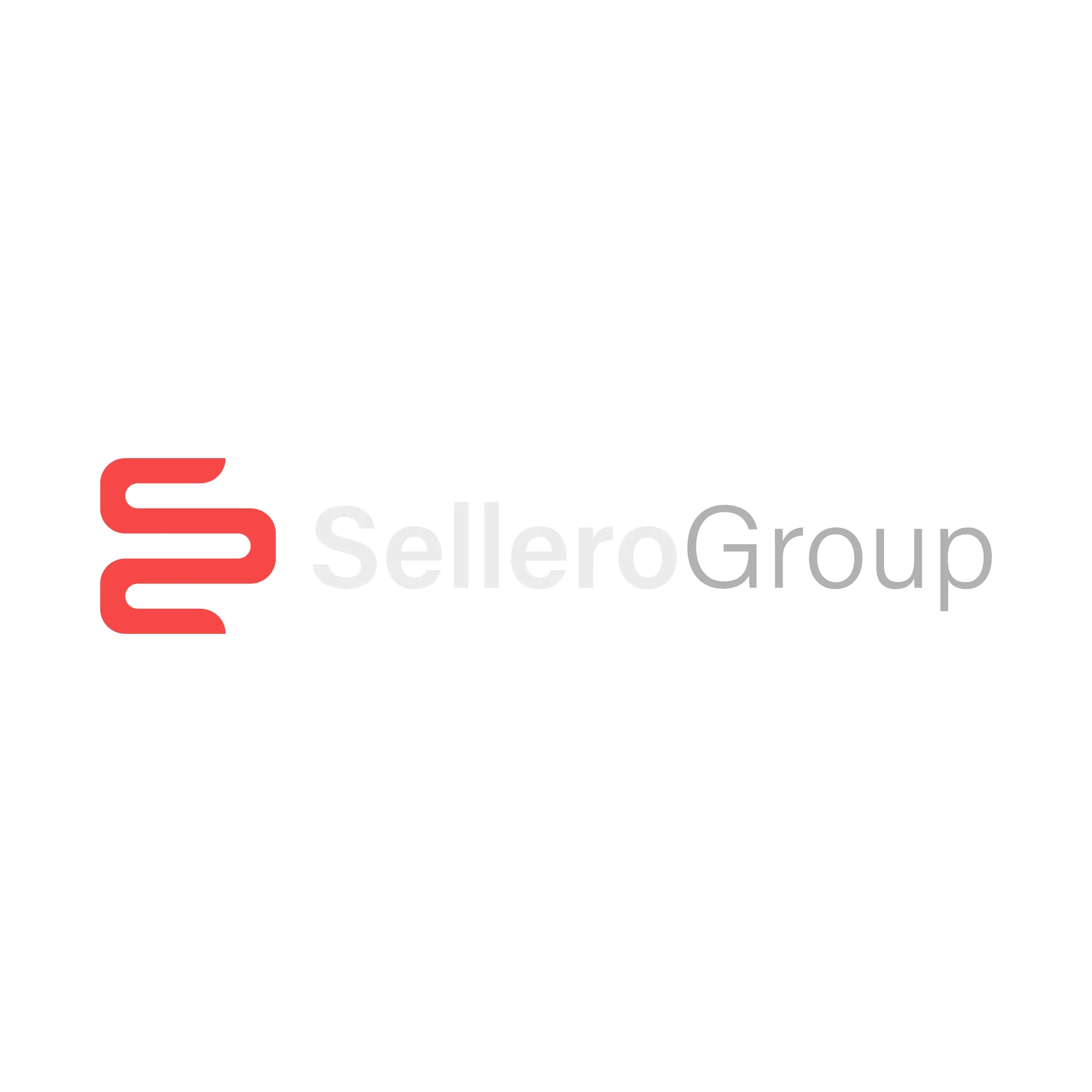 Red stylized 'S' logo next to the gray text 'Sellero Group'.