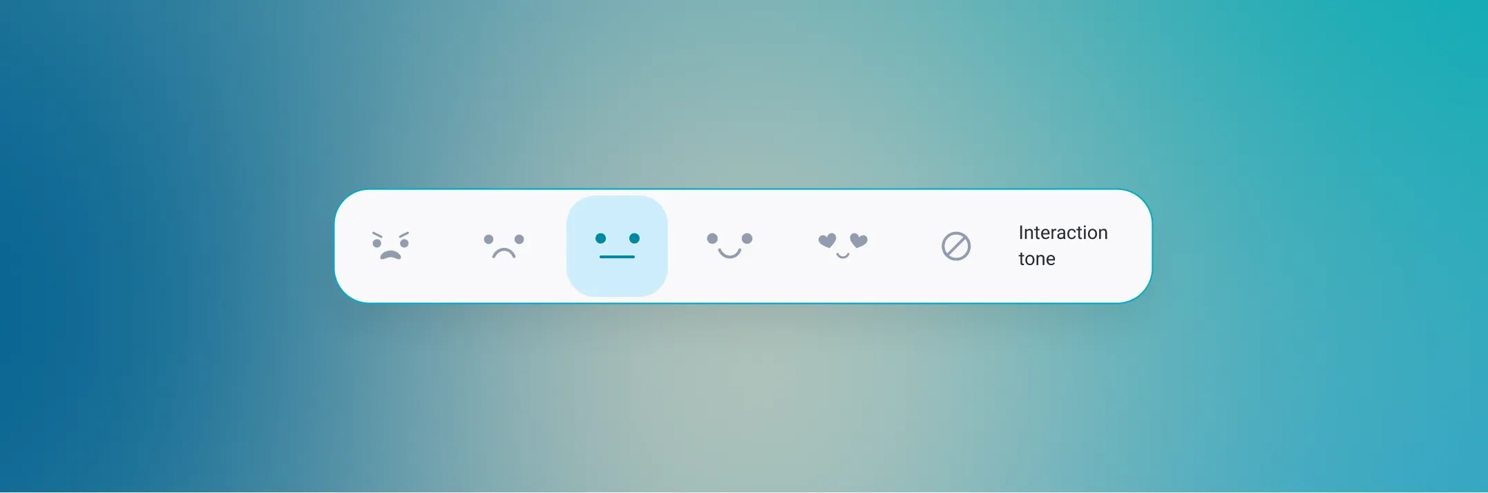 Interaction tone